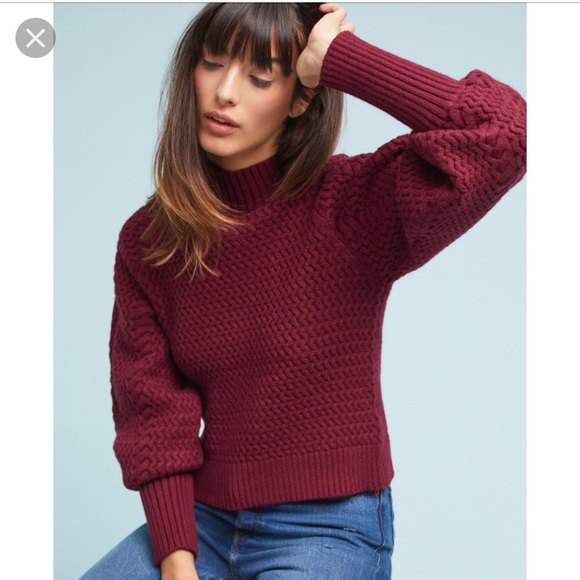 Anthropologie Sweaters - New Anthropologie Aria Textured Pullover Sweater